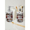 Dog Faces Ceramic Bathroom Accessories - LIFESTYLE (toothbrush holder & soap dispenser)