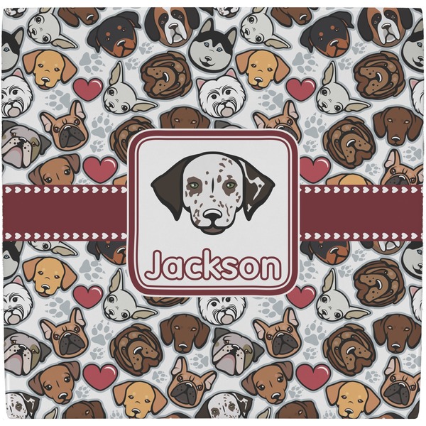 Custom Dog Faces Ceramic Tile Hot Pad (Personalized)