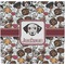 Dog Faces Ceramic Tile Hot Pad (Personalized)