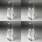 Dog Faces Champagne Flute - Set of 4 - Approval