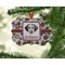 Dog Faces Christmas Ornament (On Tree)