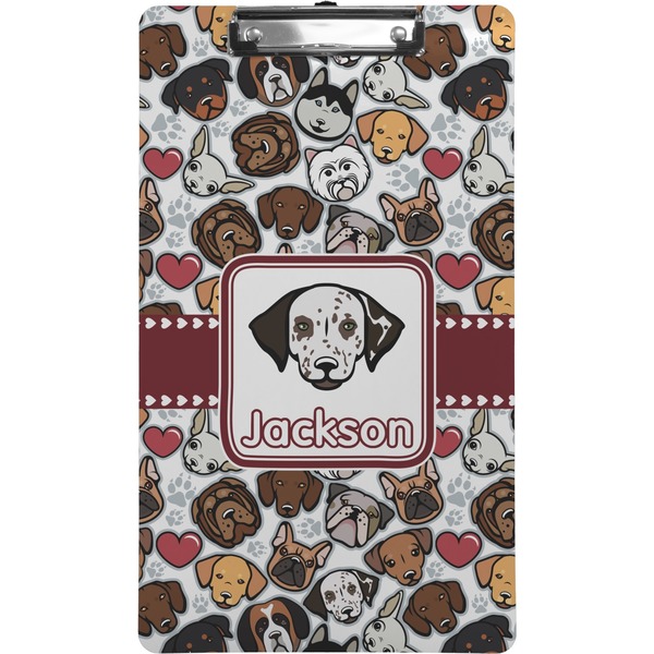 Custom Dog Faces Clipboard (Legal Size) (Personalized)