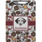 Dog Faces Clipboard (Letter Size) (Personalized)