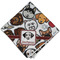 Dog Faces Cloth Napkins - Personalized Dinner (Folded Four Corners)