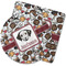 Dog Faces Rubber Backed Coaster (Personalized)