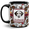 Dog Faces Coffee Mug - 11 oz - Full- Black