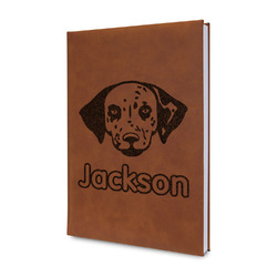 Dog Faces Leatherette Journal (Personalized)