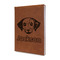 Dog Faces Leatherette Journal - Single Sided (Personalized)