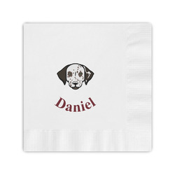 Dog Faces Coined Cocktail Napkins (Personalized)