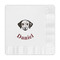 Dog Faces Embossed Decorative Napkins (Personalized)