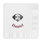 Dog Faces Embossed Decorative Napkins (Personalized)