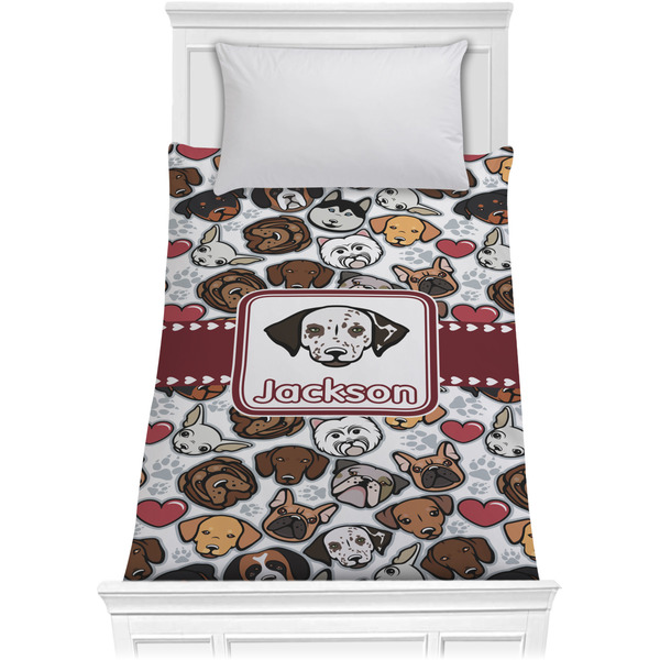 Dog Faces Comforter (Twin)