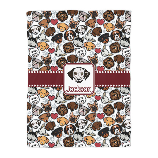 Dog Faces Comforter - Twin - Front