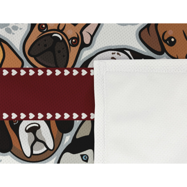 Dog Faces Cooling Towel- Detail