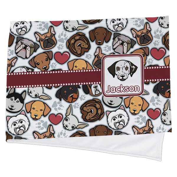 Custom Dog Faces Cooling Towel (Personalized)