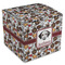 Dog Faces Cube Favor Gift Box - Front/Main