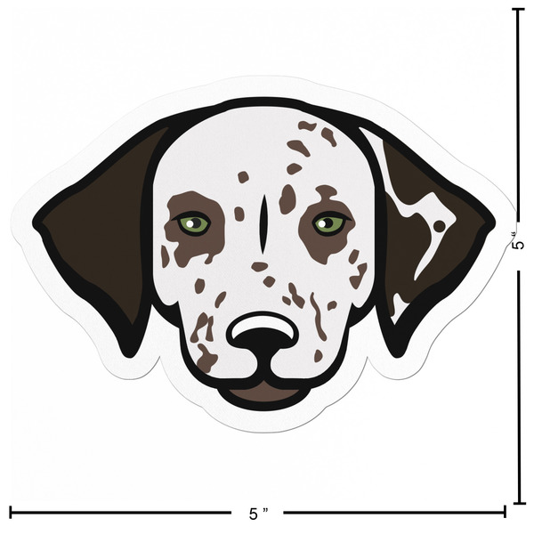 Dog Faces Custom Shape Iron On Patches - L - APPROVAL