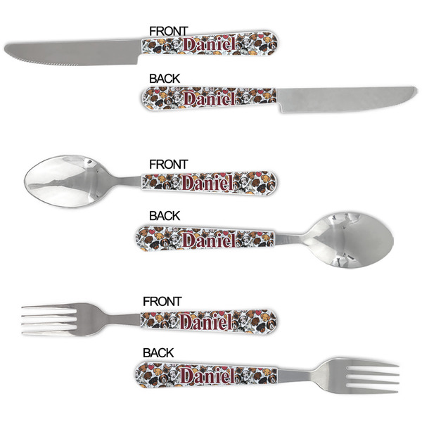 Dog Faces Cutlery Set - APPROVAL