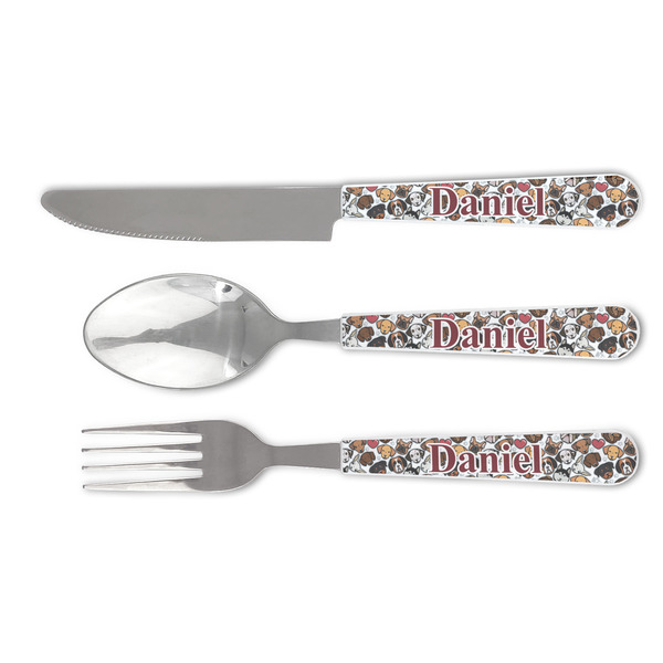 Custom Dog Faces Cutlery Set (Personalized)