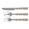 Dog Faces Cutlery Set - FRONT