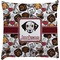 Dog Faces Decorative Pillow Case (Personalized)