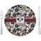 Dog Faces 10" Glass Lunch / Dinner Plates - Single or Set (Personalized)