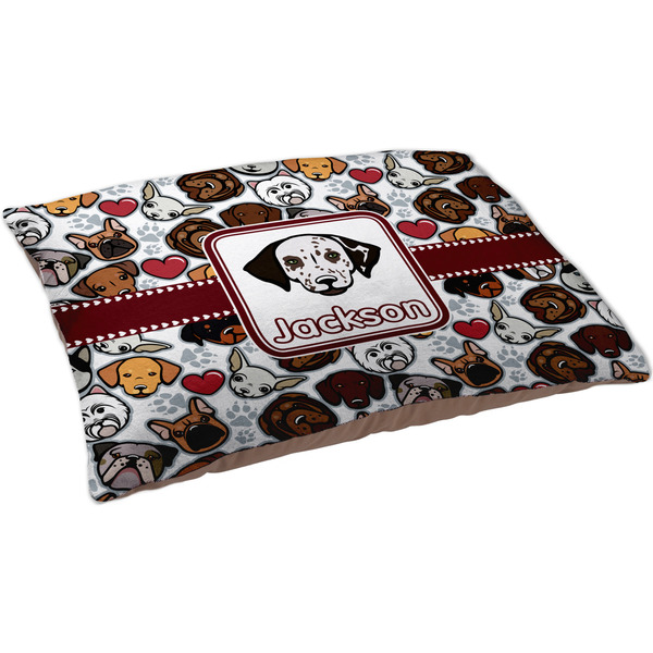 Dog Faces Dog Bed - Large