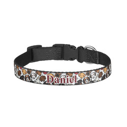 Dog Faces Dog Collar - Small (Personalized)