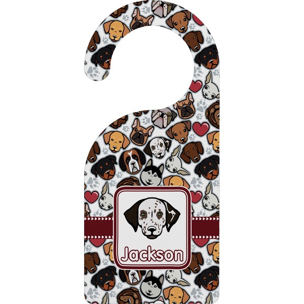 Custom Dog Faces Door Hanger (Personalized)