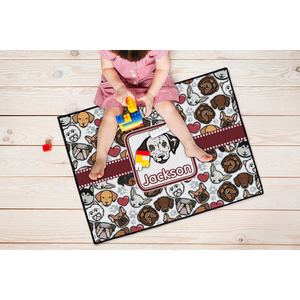Dog Faces Door Mats - LIFESTYLE kid