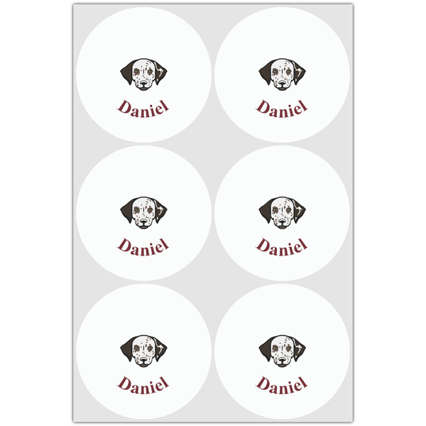 Dog Faces Drink Topper - XLarge - Set of 6