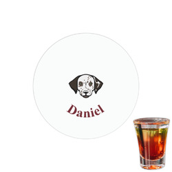 Dog Faces Printed Drink Topper - 1.5" (Personalized)