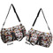 Dog Faces Duffle bag large front and back sides