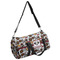 Dog Faces Duffle bag with side mesh pocket
