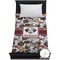 Dog Faces Duvet Cover (Twin)
