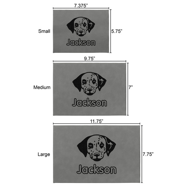 Dog Faces Engraved Gift Boxes - All 3 Sizes