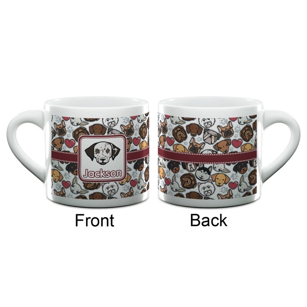 Dog Faces Espresso Cup - 6oz (Double Shot) (APPROVAL)