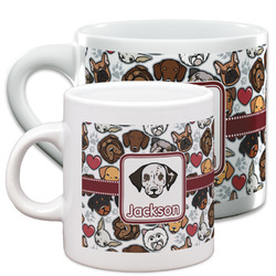 Dog Faces Espresso Cup (Personalized)