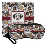 Dog Faces Eyeglass Case & Cloth (Personalized)