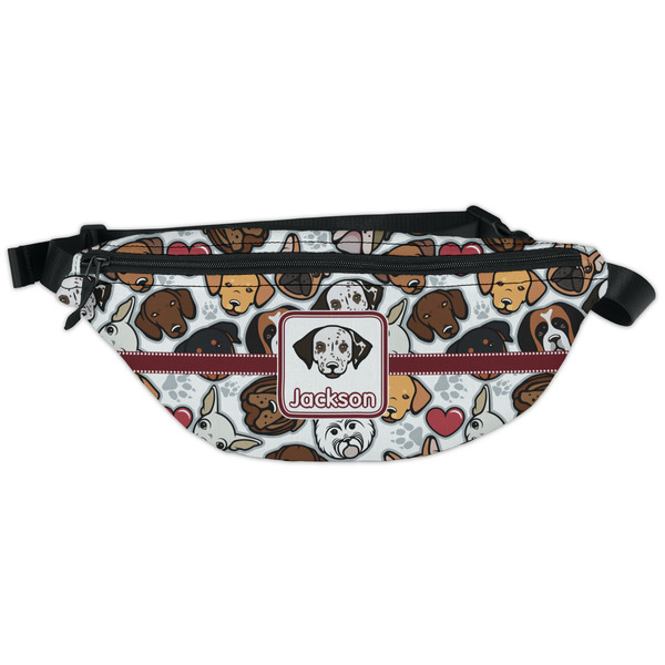 Custom Dog Faces Fanny Pack - Classic Style (Personalized)