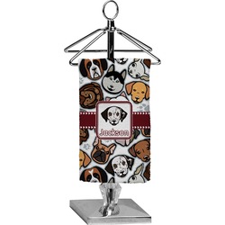 Dog Faces Finger Tip Towel - Full Print (Personalized)