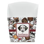 Dog Faces French Fry Favor Boxes (Personalized)
