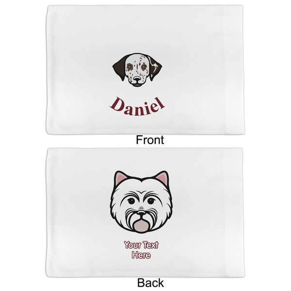 Dog Faces Full Pillow Case - APPROVAL (partial print)