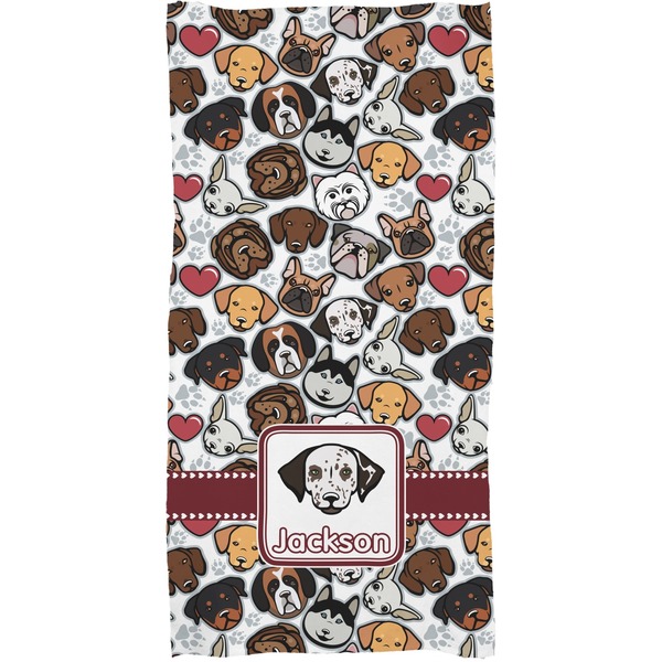 Dog Faces Full Sized Bath Towel - Apvl