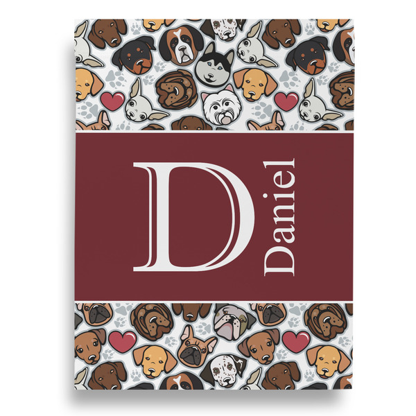 Dog Faces Garden Flags - Large - Double Sided - BACK