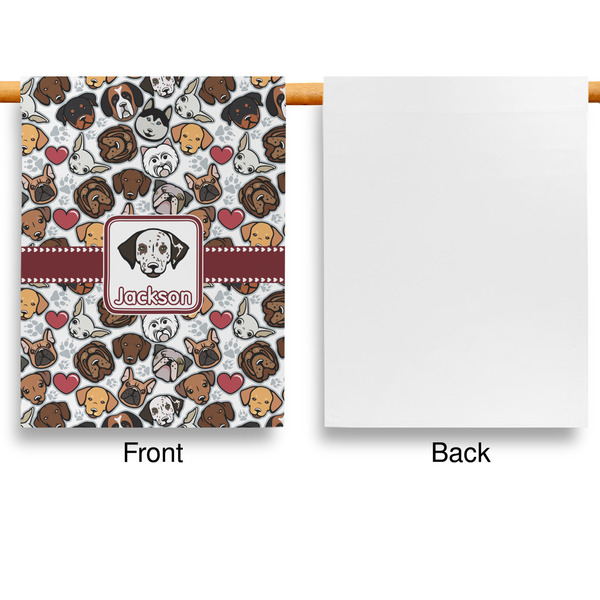 Dog Faces Garden Flags - Large - Single Sided - APPROVAL