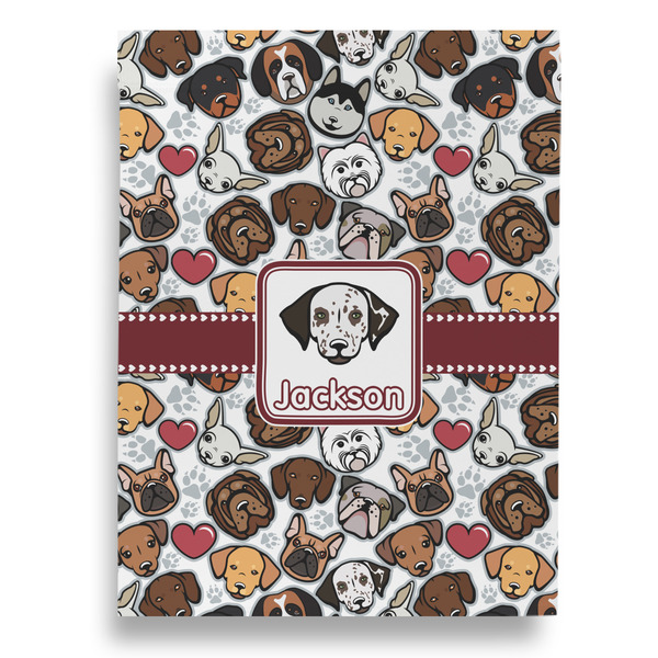 Dog Faces Garden Flags - Large - Single Sided - FRONT