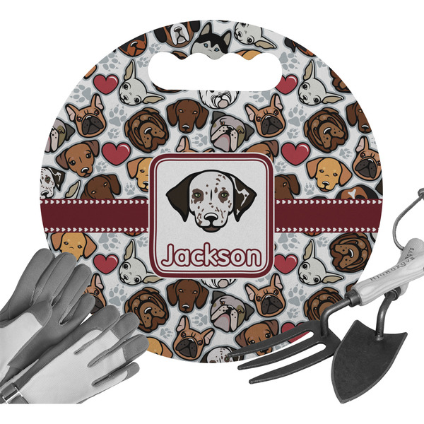 Custom Dog Faces Gardening Knee Cushion (Personalized)