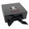 Dog Faces Gift Boxes with Magnetic Lid - Black - Front (angle)