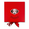 Dog Faces Gift Boxes with Magnetic Lid - Red - Approval